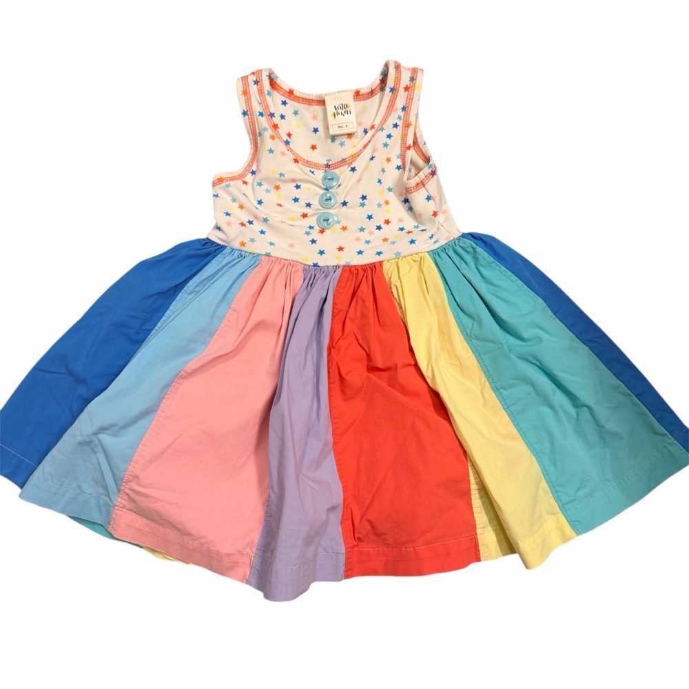 Wildflowers Multicolor Starry Kids Dress
